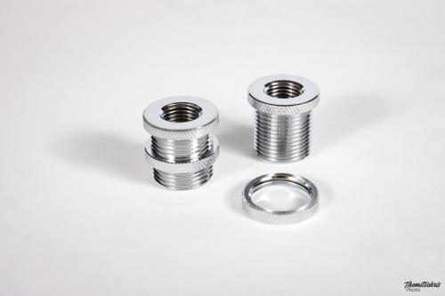Alphacool chrome fittings (16)