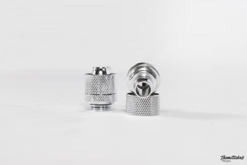 Alphacool chrome fittings (6)